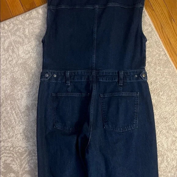 Universal Thread Dark Blue Denim Jumpsuit - Picture 4 of 4